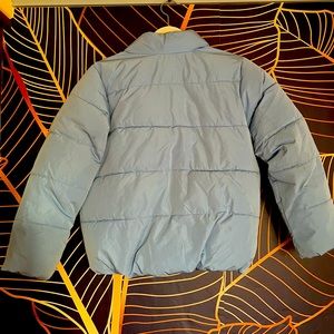 Baby Blue Puffer Jacket